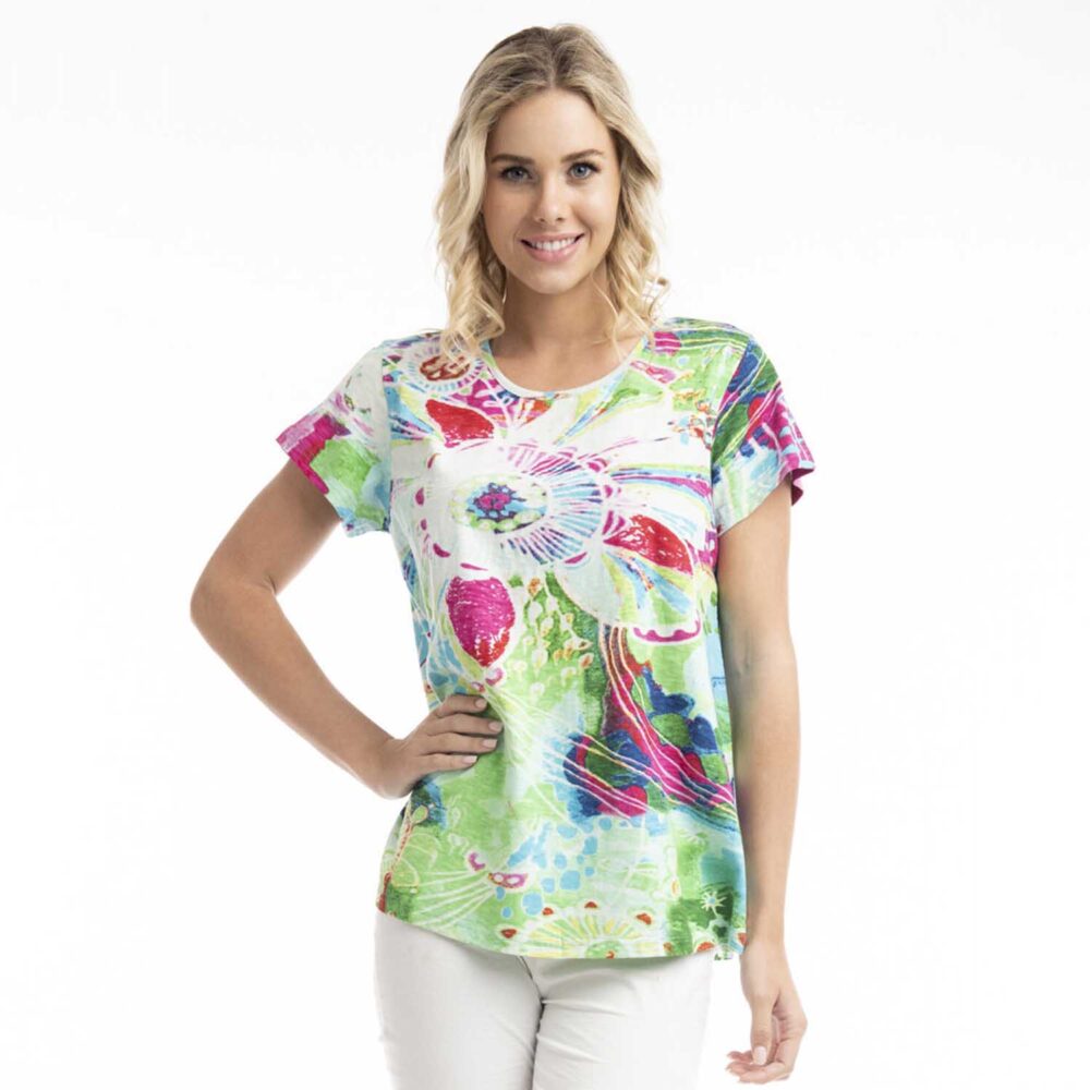 Orientique Candy Floral T Shirt